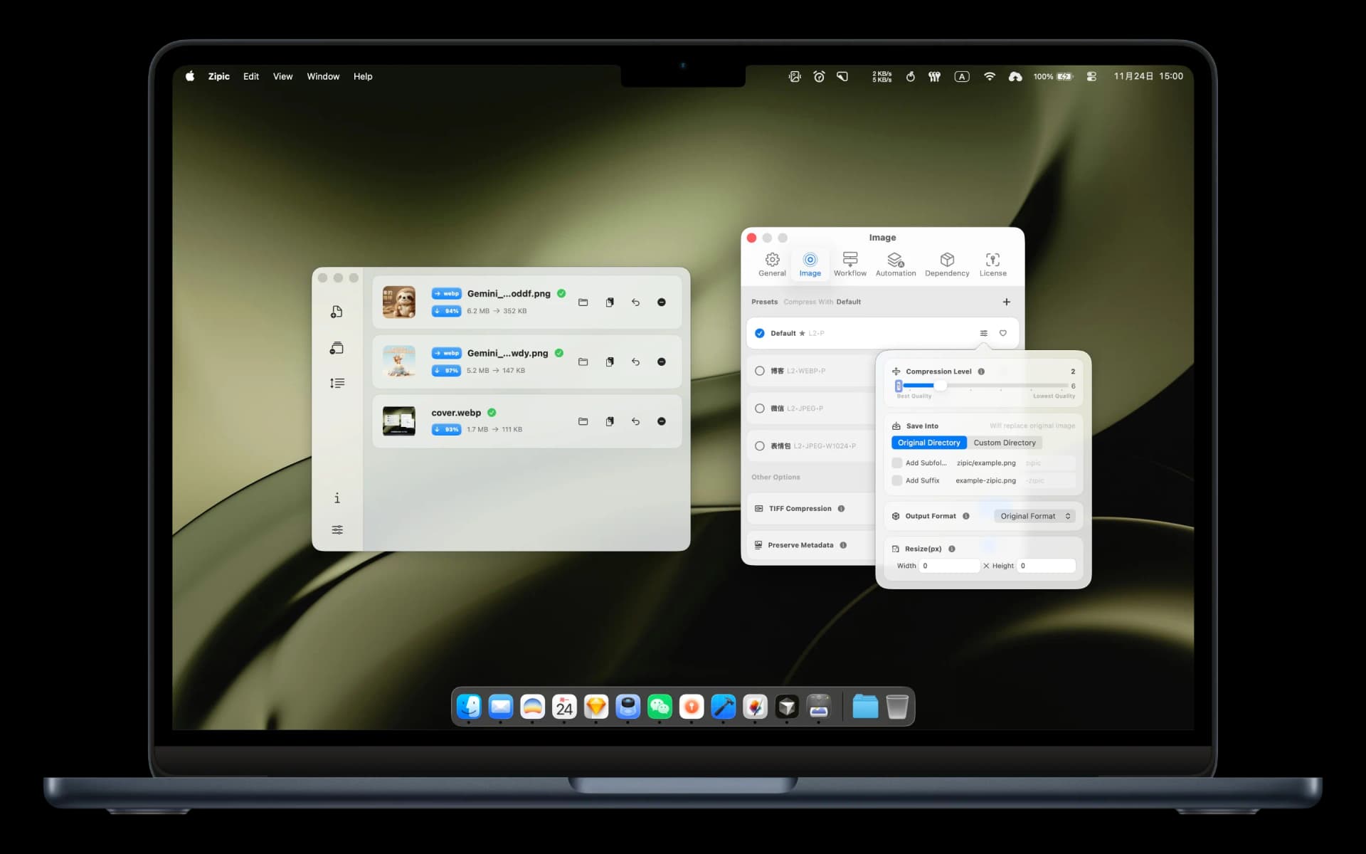 Zipic MacOs